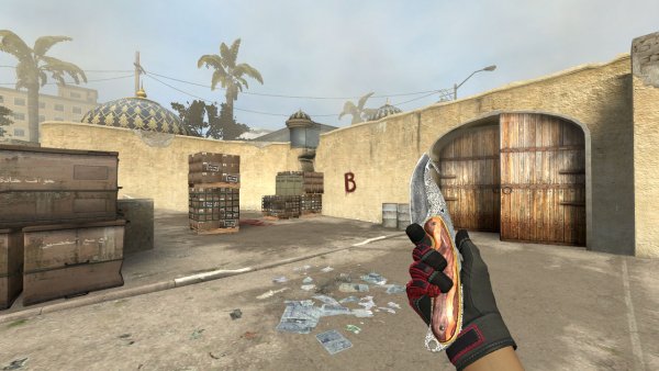 Модель ножа «Gut Knife | Bushcraft» для CSS